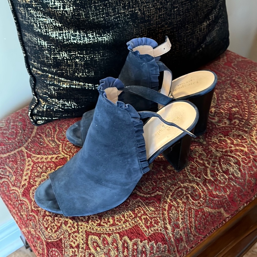 Kate Spade suede leather heels